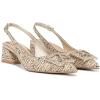 image:imageFranco Sarto Womens Racer Slingback PumpMulti Natural Raffia Fabric