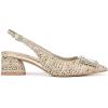 image:imageFranco Sarto Womens Racer Slingback PumpMulti Natural Raffia Fabric