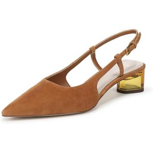 image:imageFranco Sarto Womens AAmelie SlingbackSaddle Brown Suede