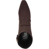 image:imageFranco Sarto Delani Zip Short BootsDark Hickory