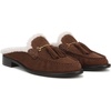 image:imageFranco Sarto LCallen 2 MuleClog ShoesBrown Leather Shearling