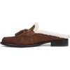 image:imageFranco Sarto LCallen 2 MuleClog ShoesBrown Leather Shearling
