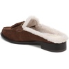 image:imageFranco Sarto LCallen 2 MuleClog ShoesBrown Leather Shearling