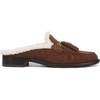 image:imageFranco Sarto LCallen MuleClog ShoesBrown Leather Shearling