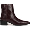 image:imageFranco Sarto LFayola Zip Short BootsRed Leather