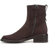 image:imageFranco Sarto LGracely Zip Short BootsHickory Brown Faux Leather