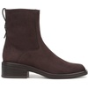 image:imageFranco Sarto LGracely Zip Short BootsHickory Brown Faux Leather
