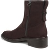 image:imageFranco Sarto LGracely Zip Short BootsHickory Brown Faux Leather