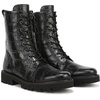 image:imageFranco Sarto LSafira 2 LaceUp Short BootsBlack Croco Leather