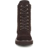 image:imageFranco Sarto LSafira 2 LaceUp Short BootsDark Brown Suede Leather
