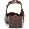 image:imageFranco Sarto LyannaCoffee Bean Brown Woven Fabric