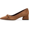 image:imageFranco Sarto Racer Pump Bow Pump ShoesBrown Suede