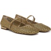 image:imageFranco Sarto Tinsley Mary Jane FlatsGold Faux Raffia
