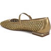 image:imageFranco Sarto Tinsley Mary Jane FlatsGold Faux Raffia