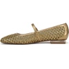 image:imageFranco Sarto Tinsley Mary Jane FlatsGold Faux Raffia