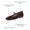 image:imageFranco Sarto Tinsley Mary Jane FlatsHickory Brown Suede