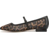image:imageFranco Sarto Tinsley Mary Jane FlatsLeopard Mesh Animal Print