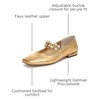 image:imageFranco Sarto Tinsley Mary Jane FlatsOcra Gold Metallic