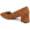 image:imageFranco Sarto Womens Racer Pump Pump Brown Suede 11 M