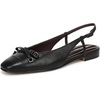 image:imageFranco Sarto LEthel Slingback ShoesBlack Leather