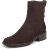 image:imageFranco Sarto LGracely Zip Short BootsHickory Brown Faux Leather
