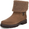 image:imageFranco Sarto LSahana PullOn Short BootsMocha SuedeFaux Shearling