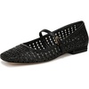 Black Open Weave