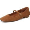 Saddle Tan Suede