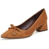 image:imageFranco Sarto Womens Racer Pump Pump Brown Suede 11 M