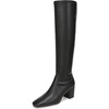 Black Suede Wide Calf