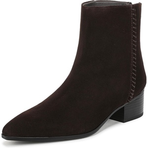 image:imageFranco Sarto LFayola Zip Short BootsUmber Brown Leather