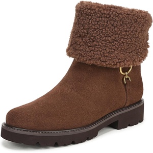 image:imageFranco Sarto LSahana PullOn Short BootsBrown Suede