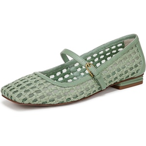 image:imageFranco Sarto Tinsley Mary Jane FlatsAloe Green Woven