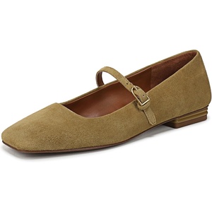 image:imageFranco Sarto Tinsley Mary Jane FlatsMustard Brown Suede