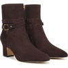 image:imageFranco Sarto LFlexa Caden Zip Short BootsDark Brown Leather