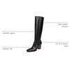 image:imageFranco Sarto LSalino Pump ShoesBlack Leather