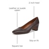 image:imageFranco Sarto LSalino Pump ShoesChocolate Brown Leather