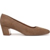 image:imageFranco Sarto LSalino Pump ShoesDark Taupe Suede