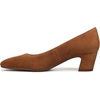 image:imageFranco Sarto LSalino Pump ShoesSaddle Brown Suede