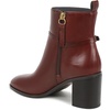 image:imageFranco Sarto Valya Zip Short BootsRusset Red Leather