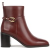 image:imageFranco Sarto Valya Zip Short BootsRusset Red Leather