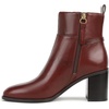 image:imageFranco Sarto Valya Zip Short BootsRusset Red Leather