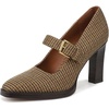 image:imageFranco Sarto ShalinaMustard Yellow Woven Fabric