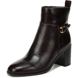 image:imageFranco Sarto Valya Zip Short BootsDark Brown