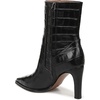 image:imageFranco Sarto Appia Pointed Toe Dress BootieBlack Croc Print Leather