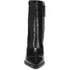 image:imageFranco Sarto Appia Pointed Toe Dress BootieBlack Croc Print Leather
