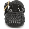 image:imageFranco Sarto OakesBlack Woven Faux Leather