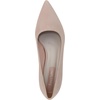 image:imageFranco Sarto Womens Racer Pointed Toe Block Heel PumpsBallet Slipper Light Pink Suede