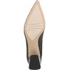 image:imageFranco Sarto Womens Racer Pointed Toe Block Heel PumpsBlack Leather