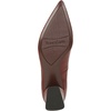 image:imageFranco Sarto Womens Racer Pointed Toe Block Heel PumpsClaret Red Leather